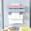 idrop Plastic Wrap Roll Storage Cutter Box Container