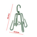 idrop Shoe & Sandal Rotating Foldable Hanger / Tempat Penyangkut Kasut & Selipar Boleh Putar dan Lipat / 网红塑料晾鞋架