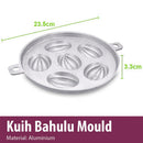 idrop [ 6 SLOT ] Kuih Bahulu Belimbing Shape Mould / Acuan Kuih Bahulu / Bahulu 蛋糕模具