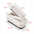 idrop [ 2 IN 1 ] Cleaning Washing Scrubber Brush for Laundry & Shoe / Berus Cuci Pelbagai Guna Untuk Kain Basuhan & Kasut / 2合1组盒刷(洗衣刷)