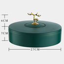 idrop [ CHINESE NEW YEAR ] 27CM  Candy Box for Snack Confectionary Display Storage - Rotating Container [ 4-Slot ]