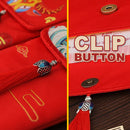 idrop [ VERTICAL ] CNY Chinese New Year Ang Pao Money Cloth Bag Red Envelope [ 1pc ]