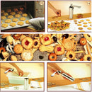 idrop 24PCS  Biscuit & Cookie Press Hand Pump Pastry Maker