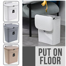 idrop Wall Mounted Hanging Kitchen Household  Waste Bin Trash Can