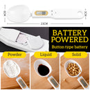 idrop Kitchen Measuring Digital Spoon Scale Detachable Spoon Head