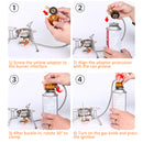 idrop Outdoor Camping Mini Stove Compact Portable Foldable Outdoor Cooker / Dapur Masak Mudah Alih Senang Lipat / 气炉户外便携气罐自驾游炊具