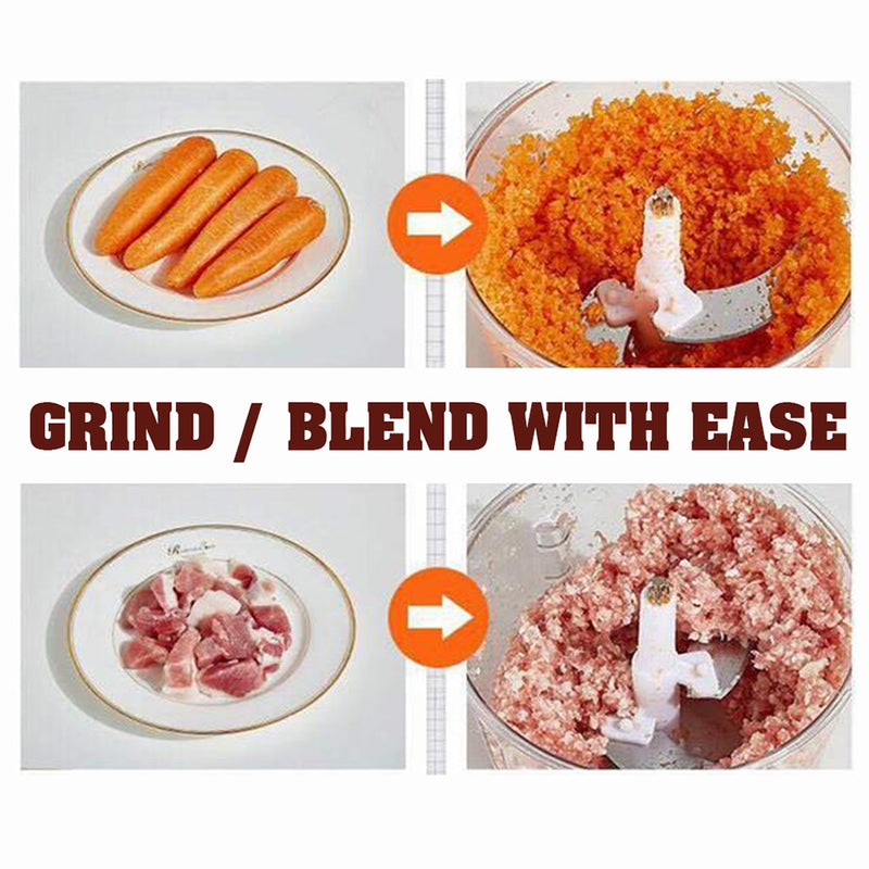 idrop Kitchen Meat & Vegetable Grinder Blender [ Compatible UK / EU / M'SIA Plug ]