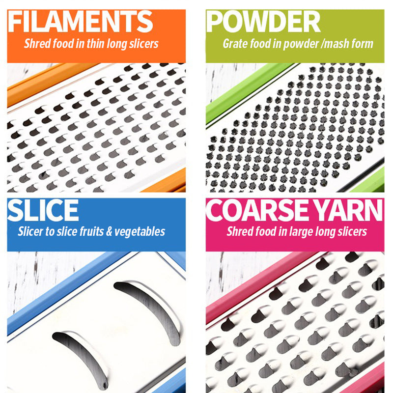idrop Multipurpose Detachable Grater Shredder Slicer / Penghiris Pencincang Serbaguna Boleh Ditanggalkan / 多用途可拆卸刨丝机切碎机切片机