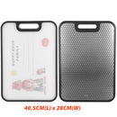 idrop Double Sided SUS304 Stainless Steel & PP Antibacterial Anti Mildew Cutting Chopping Board / Papan Pemotong / 304不锈钢魔方立体双面菜板
