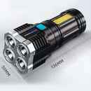 idrop 4 Core Rechargeable USB Flash Light / Lampu Suluh 4 Lensa / 4核充电手电筒
