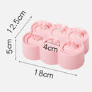 idrop [ 6 SLOT ] Animal Mini Ice Cream Popsicle Mold / Acuan Aiskrim Bentuk Haiwan Mini / 动物迷你冰淇淋冰棒模具