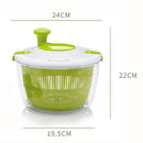 idrop [ 5 Liter ] Vegetable Salad Spin Dryer & Washer Spinner Dehydrator / Mangkuk Pemutar Pencuci dan Pengering Sayur / 脱水器