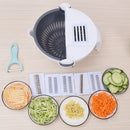 idrop Multifunction Kitchen Wet Basket Vegetable Washer & Cutter / Bekas Potong & Basuh Sayur