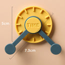 idrop 4pcs Wall Mounted Clock Design Item Hanging Storage Hook