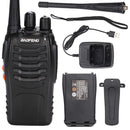 idrop BAOFENG BF-888S Wireless Walkie Talkie 16-Channel 2 Way Radio with LED Light [ 2pcs ]