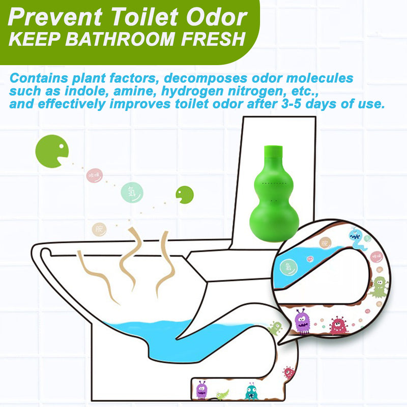idrop [ 2PCS ] 100g Toilet Gourd Bottle Cleaning Antibacterial Detergent Cleaner / Pencuci Jamban Tandas Membunuh Kuman / 100G*2PCS洁厕葫芦瓶(1盒2支装)