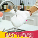 idrop Bamboo Fiber Waterproof Dishwashing Gloves Kitchen Oil Cleaning Glovet [ 1pc ] / Sarung Tangan Pencuci Pinggan Kalis Air Diperbuat Dari Buluh / 竹纤维防水洗碗手套厨房油清洁手套 [ 1 件 ]