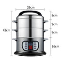 idrop [ 2 LAYER ] 1500W Smart Kitchen Stainless Steel Electric Cooker