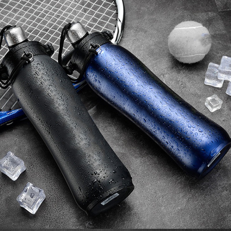 idrop 750ml Stainless Steel Sport Outdoor Portable Insulated Drinking Water Bottle