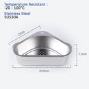 idrop Stainless Steel Sink Drain Basket SUS304 / Bekas Sisa Sinki Keluli Tahan Karat / 不锈钢水槽沥水垃圾篮(304)
