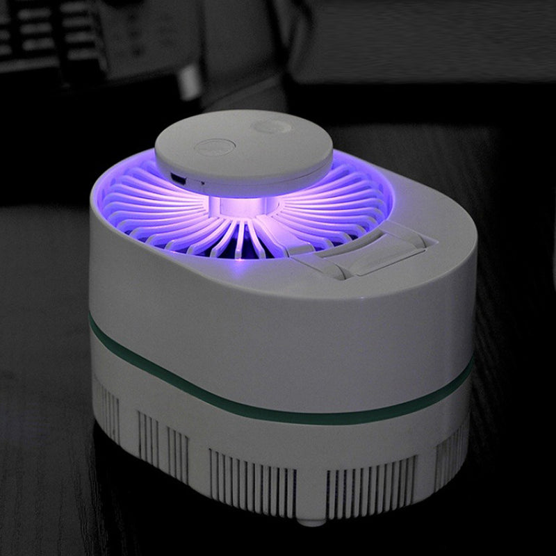 idrop Mini Rechargeable USB Fan & Mosquito Killer Kipas Kecil USB dan Perangkap Nyamuk 风扇灭蚊灯(捕蚊灯)