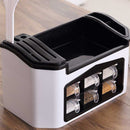 idrop Multifunction Kitchen Knives Utensils & Seasoning Spice Storage Rack