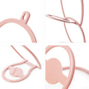 idrop Wall Mounted Multifunctional Stacking Hat & Clothing Hanger / Tempat Penyangkut Topi & Baju Dinding / 壁挂连环衣帽架 创意可挂式丝巾帽子收纳挂架 6只装