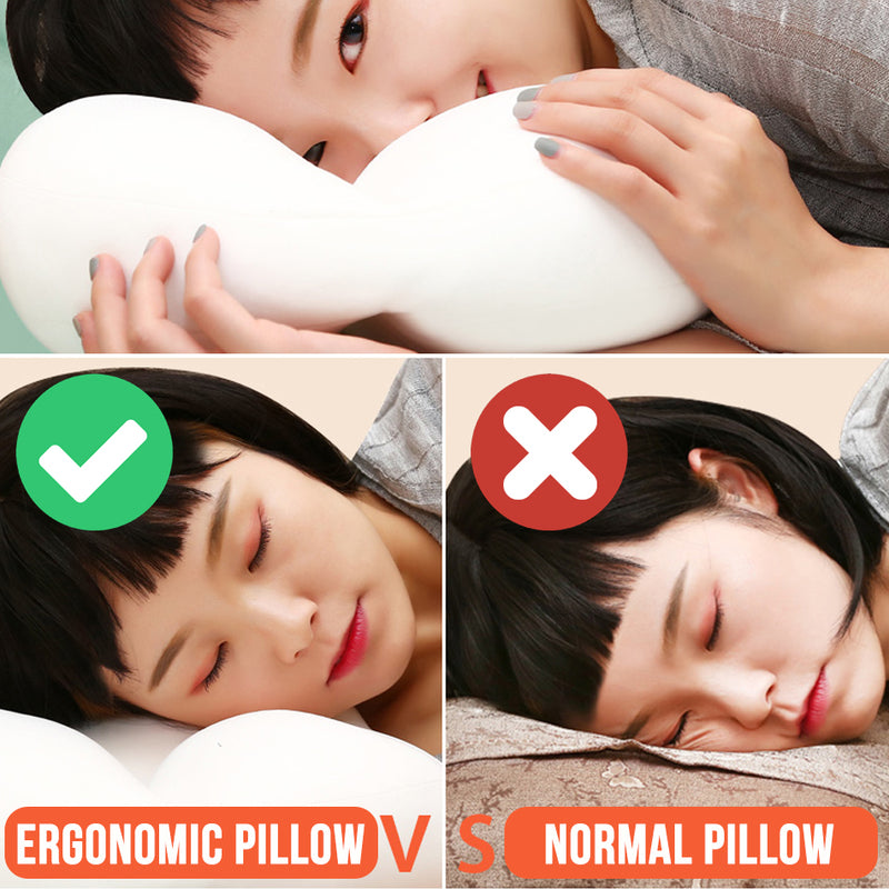 idrop Multifunctional All Around Soft Comfortable Sleeping Pillow Back & Neck Relief