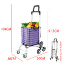 idrop Heavy Duty Foldable Grocery Cart Basket Trolley for Shopping & Courier  / Troli Mudah Alih Boleh Lipat / 用于购物和快递的重型可折叠杂货车购物篮手推车