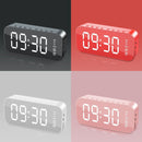 idrop Mini Bluetooth Portable Wireless Speaker with TF Card Aux Port Slot FM Radio Alarm Clock