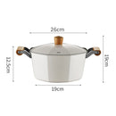 idrop [ 26CM ] Nonstick Octagonal Thickened Stew Soup Double Eared Pot / Periuk Kuali Tidak Lekat / 26CM多用八角锅(胜达利