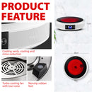 idrop [ 2200W ] Multifunction Round Electric Ceramic Stove Cooker / Dapur Seramik Elektrik Pelbagai Guna / 2200W圆形电脑电陶炉