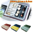 idrop [ 2 LAYER ] Drawer Storage Box Organizer with Multi Compartment / Kotak Penyimpanan Perkakas Dapur / 塑料2层匙叉筷篮 [ 24*31*6.5CM ]