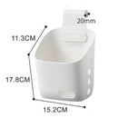 idrop [ 1PC ] Small Home Bedroom Bathroom & Kitchen Hanging Storage Basket / Bakul Kecil Mini Penyimpanan Simpanan Kecil Bilik Rumah & Dapur & Bilik Mandi / 塑料小号浴室小挂篮