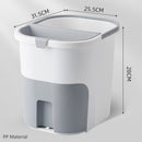 idrop [ 2 IN 1 ] Solid & Liquid Waste Separation Rubbish Trash Bin / Tong Sampah Pengasingan Pepejal & Cecair / 中号固液分离垃圾桶 (31.5*25.5*28CM)