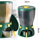 idrop [ 10L ] 4 IN 1 Multifunction Dried Food Rice Grain Compartment Storage Food Dispenser