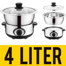 idrop [ 2L / 4L / 5L ] Cooker Pot Multifunctional Electric Cooking Kitchenware / Periuk Masak Elektrik Pelbagai Guna / 炊具锅多功能电煮厨具