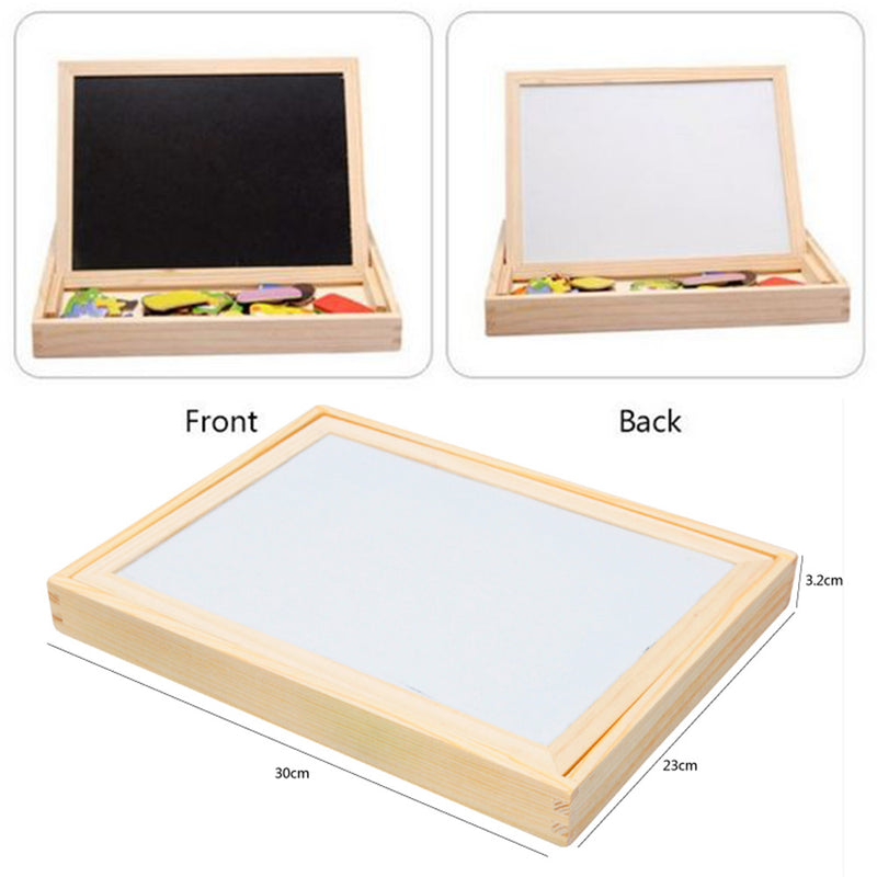 idrop Children Interactive Drawing & Playing Magnetic White & Black Board
