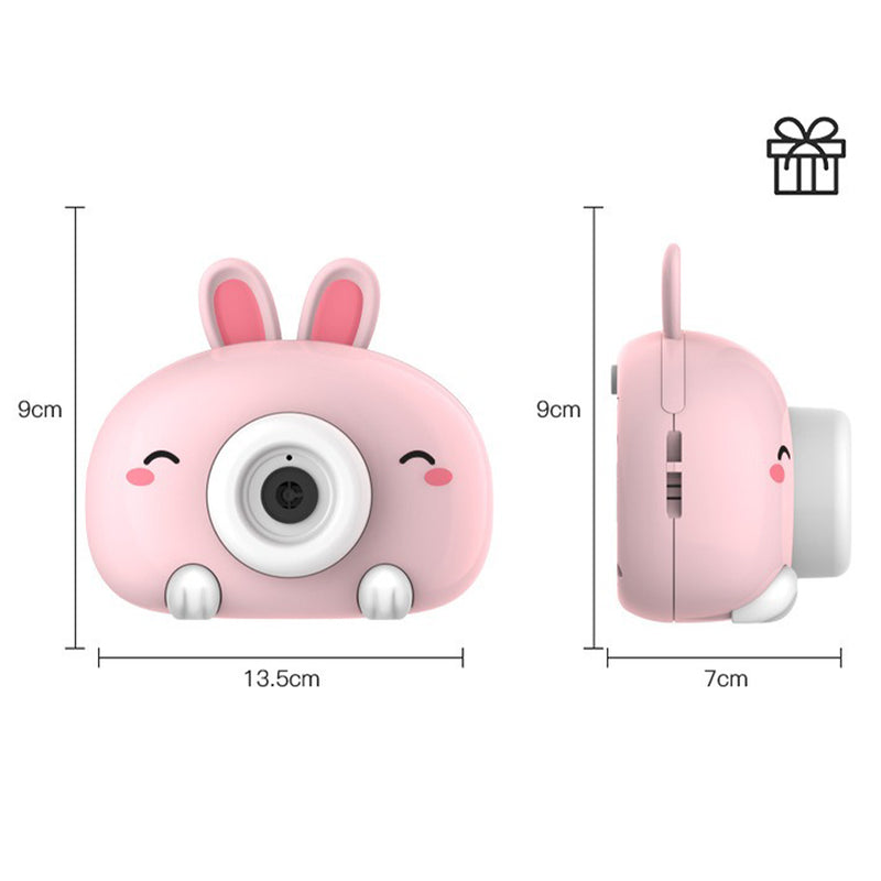 idrop Children's Bubble Blowing Toy Camera [ Cow / Rabbit ]