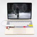 idrop 1 Port USB Ethernet Cable & 3 USB 2.0 Port Cable Hub