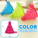 idrop [ 6CM ] Mini Silicone Flexible Collapsible Oil Liquid Water Funnel Kitchen Tool Filter