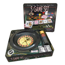 idrop 5 GAME SET - Casino Games [ Roulette/Poker/Black Jack/Craps/Poker Dice ]