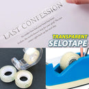 idrop [ 3PCS ]1.8CM  OPP Selotape Transparent Tape / Pita Lekat Lutsinar / 透明胶带 [ 1.8cm X 25 yard ]