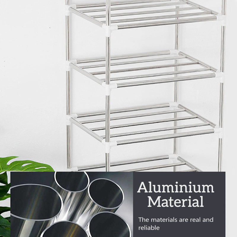 idrop 5 LAYER Tier Aluminium Household Storage Rack Shelf for [ Living Room / Kitchen / Bathroom ]