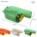 idrop Faucet Pipe Mounting Rack Shelf / Rak Paip Sinki / 免安装塑料水龙头置物架长款