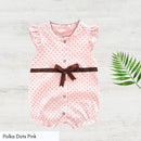 idrop (Ready Stock) Sleeveless Cute Baby Romper (Girl) / Baju Bayi Perempuan Tanpa Lengan / 无袖可爱婴儿连身衣（女）