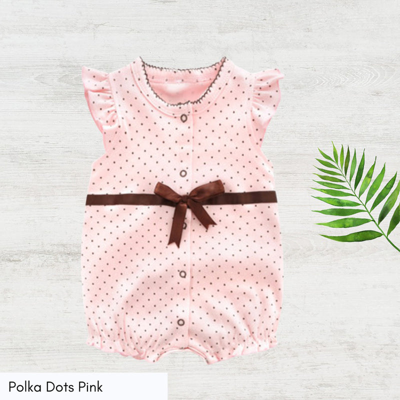 idrop (Ready Stock) Sleeveless Cute Baby Romper (Girl) / Baju Bayi Perempuan Tanpa Lengan / 无袖可爱婴儿连身衣（女）