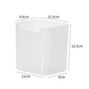 idrop Kitchen Drawer & Refrigerator Storage Box / Kotak Bekas Simpanan Barangan Peti Ais & Laci / 冰箱侧门收纳盒 [ 11.8CM x 9.8CM x 12.5CM ]