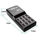 idrop 12 USB Output Port Charging Power Adapter / Adapter Pengescasan / 12个USB输出口充电电源适配器