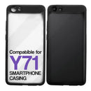 idrop Smartphone Durable Casing Cover with Transparent Surface [ Compatible for : P20 / S9+ / RedMi 5 / RedMi NOTE 5A prime / V9 / Y71 / NOVA2i ]